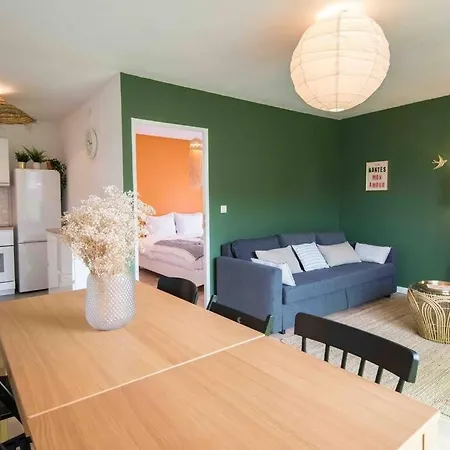 L'Oasis Urbain, Proche Gare, Parking Prive, 6-8 Px Nantes
